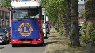 Truckerstocht 2022 door regio ZuidHolland [upl. by Norwood]