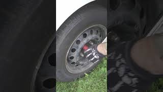 Changing tires with Dewalt tools shorts [upl. by Cavan]