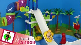 Playmobil Film quotMegapack Aquaparkquot Familie Jansen  Kinderfilm  Kinderserie [upl. by Eiramacissej402]