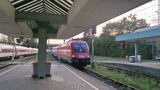 Einfahrt des railjet Xpress 862 Ersatzgarnitur am 21082024 in Bregenz [upl. by Gilbertina]