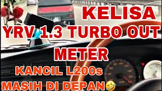 Kancil Turbo Lock Highway Dengan Gino YRV 13 Turbo [upl. by Sekoorb]