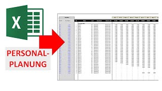 Personalkostenplanung I Excel Vorlage I Start UpControlling [upl. by Aicilegna]