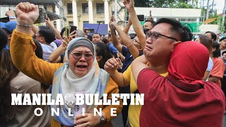 Passers turn emotional after 2023 Bar exam results [upl. by Arrais810]