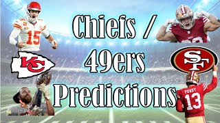 Super Bowl 58 Predictions  Chiefs 49ers Game Pick [upl. by Rolyak]