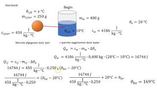 Oefeningen warmtecapaciteit oplossen [upl. by Eilarol703]