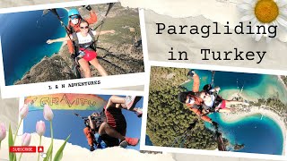 Paragliding in Oludeniz Turkey Babadag Mountain Cable Car [upl. by Eentruoc]