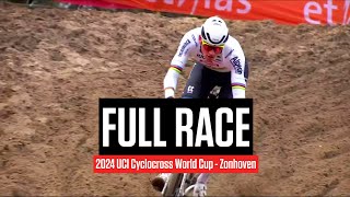 FULL RACE 2024 UCI Cyclocross World Cup  Zonhoven [upl. by Benetta]