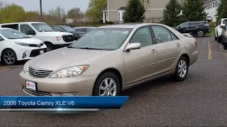 2006 Toyota Camry XLE V6 St Paul Minneapolis Maplewood White Bear Lake Woodbury [upl. by Sikram336]