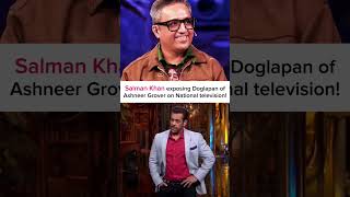 Salman Khan bashed Entrepreneur Ashneer Grover 🔥  salmankhan weekendkavaar biggboss [upl. by Akeinahs830]