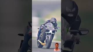 Racing bike stantman Kay stant hai bhai ka bike chalane ke  shorts  video reels [upl. by Wendin]