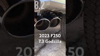 73 Godzilla With Ford Performance Exhaust [upl. by Aetnuahs]