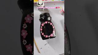 Paint coffee jar 🫙✨🌸paintingideas homedecor decorationideas diycrafts artideas easypainting❤️ [upl. by Elon]