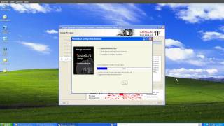 Oracle11gR2 Windows XP Pro  Installation successful [upl. by Nnyllatsyrc812]