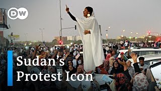 Sudans Nubian Queen becomes a protest icon  DW News [upl. by Sosthenna834]