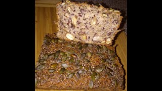 Brot mit Samen ohne Hefe und Backpulver bread with seeds [upl. by Rowley]