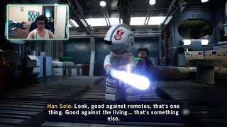 Playing Lego Star Wars Skywalker Saga [upl. by Christian]