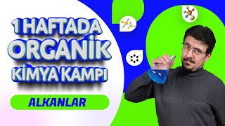 1 HAFTADA ORGANİK KİMYA KAMPI 1GÜN Alkanlar  🗓️PDF [upl. by Airolg]