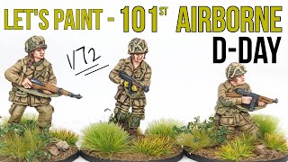 Learn How to Paint US WWII Paratroopers  172 Figure Painting Tutorial  AB Figures [upl. by Nicol]