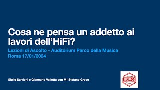 Cosa ne pensa un addetto ai lavori dellHiFi [upl. by Misab454]