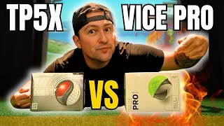 2024 Vice Pro vs 2024 Taylormade TP5X  SHOCKING RESULTS [upl. by Hulbard]