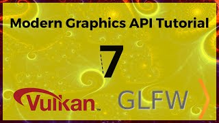 Vulkan C and GLFW tutorial for beginners 7 [upl. by Joed]