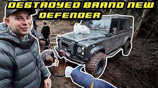 I SENT MY DEFENDER OFF ROAD BROKEN ft charlie choppa [upl. by As]