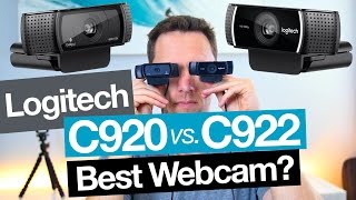 Best Webcam Logitech C922 vs C920 [upl. by Christophe]