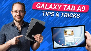 Samsung Galaxy Tab A9 13 Tips amp Tricks You Need To Know [upl. by Chamberlain]