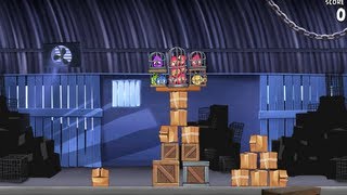 Angry Birds Rio Level 1 11 Smugglers Den 3 Star Walkthrough [upl. by Quentin]