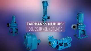 Pentair Fairbanks Nijhuis Solids Handling Pumps [upl. by Alo]