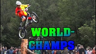 3 Juniors 20quot Finals  UCI Trials World Champs 2015 [upl. by Leonsis356]