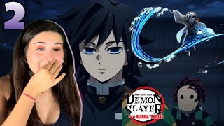 GIYUSAAAAN  Demon Slayer  Hashira Training Arc REACTION 4x02 [upl. by Otir]