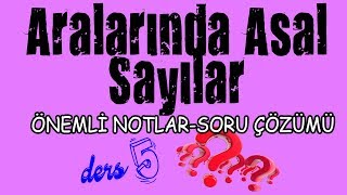 Aralarında Asal Sayılar  ders5  LGS TARZI SORU ÇÖZÜMÜ [upl. by Rosaleen60]