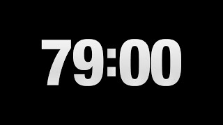 Countdown timer 1 hour and 19 minutes  79 minutes [upl. by Nart163]