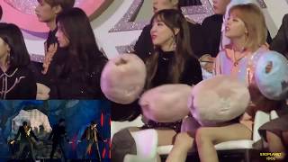 TWICE 트와이스 REACTION TO 반응 EXO 엑소 KOKOBOP 코코밥 NAYEON SO CUTE 나연 아주 귀엽다 [upl. by Neik]