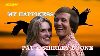 My Happiness 1959  Pat amp Shirley Boone [upl. by Juline809]