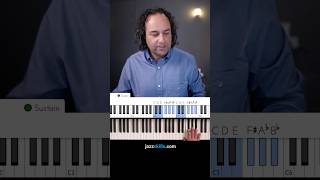 Whole tone scale in Jazz Barry Harris style jazzpianolessons wholetonescale barryharris [upl. by Naraj904]