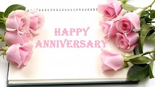 happy anniversary wishes  happy marriagewedding anniversary whatsapp video message [upl. by Euphemie686]