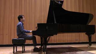 Frank Huang plays Bach Capriccio on the Departure of a Beloved Brother BWV 992 [upl. by Ettenrahc735]