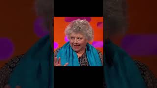 Miriam Margolyes  Its soo wrong 🤣 miriammargolyes grahamnortonshow [upl. by Suirad571]