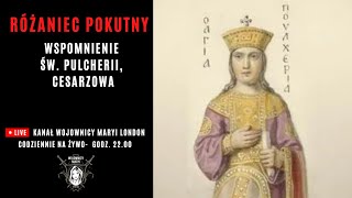 Różaniec Pokutny ze Św Pulcherią cesarzową 10092024 [upl. by Anawd]