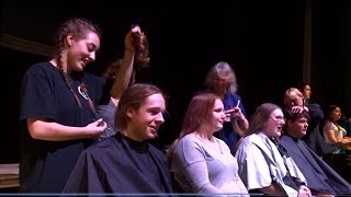 Centre Dufferin District High School amp Annual Hair Off For Headwaters 2017 [upl. by Aleacin]