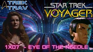 Star Trek Voyager  1x07  Eye Of The Needle REVIEW Feat Ribbit startrek startrekvoyager [upl. by Hackett]