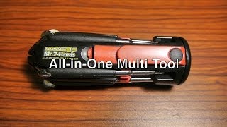 Best Multi Tool AllInOne Flathead  Phillips Screwdriver w Flashlight For the Money  Mr 7 Hands [upl. by Ellesor]