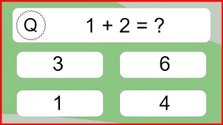 20 Addition Quiz Exercises for Kids [upl. by Frederigo]