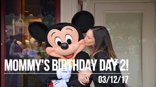 30th birthday in Disneyland part 2  Disneyland vlog 07 [upl. by Still]