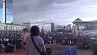 Moon Tyrant  Kodama Live at Sukhbaatar Square Ulan Bator Mongolia [upl. by Arrat]