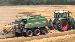 FENDT Quaderballenpressen Produktvideo  LandtechnikTV [upl. by Nylaf]