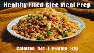 Fried Rice Meal Prep for WEIGHT LOSS l Hearts of Palm Rice [upl. by Winna]