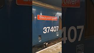 Enjoy the soundtrack train class37 engine englishelectric [upl. by Idolem498]